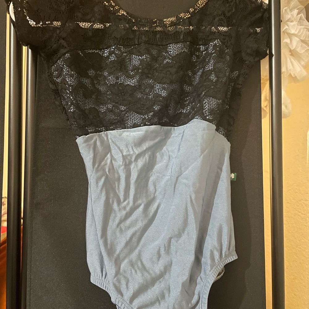 Black lace and blue luckyleo